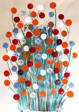HAND PAINTED Wishing Tree