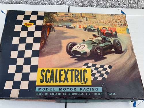Vintage scalextric set - scalextric, 50