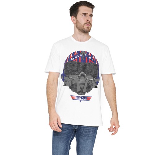 Top gun helmet shirt - top,