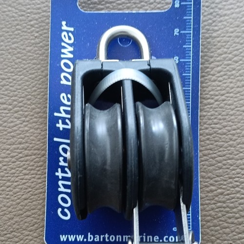 Barton marine double block - marine,