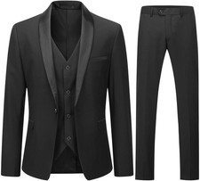YOUTHUP Mens Suits Slim Fit 3