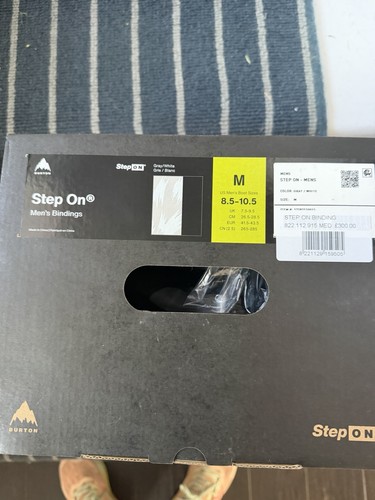 Burton step bindings - on,