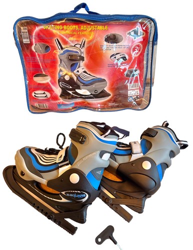 Square ice skating boots - boots, new