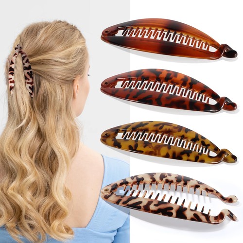 Gift4u banana hair clip - hair, clip,