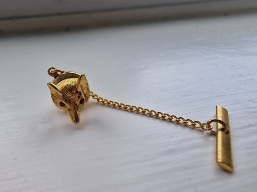 Vintage fox head tie - tie, or