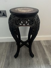 Antique Rosewood & Marble