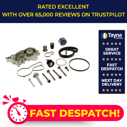 Timing belt water - &, pump