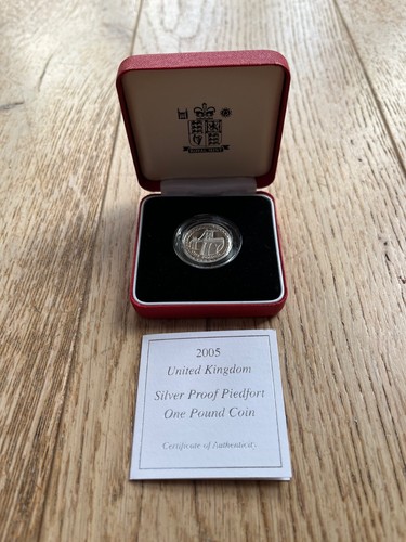 Silver proof piedfort 1 - silver,