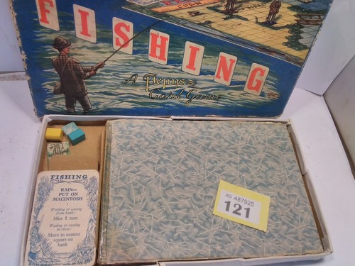 Vintage fishing game pepys - fishing,