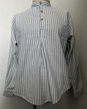 1930s Style Blue Pink Striped