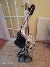 shopping trolley Mobility Walker with seat used