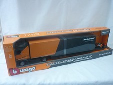 Burago Racing Hauler 1/43 Mercedes McLaren F1 Race Transporter  &Car 2024 Norris