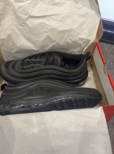 Nike 97s black shoes - nike, 10.5