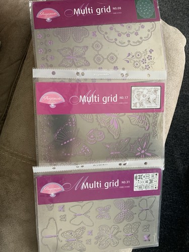Pergamano embossing multi - pergamano, grid