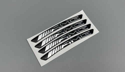 Amg wheel rim badge - wheel,