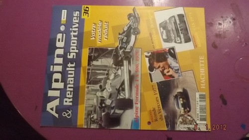 Alpine renault sportives - t.0, &