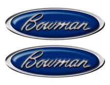 Two bowman classic oval - two,