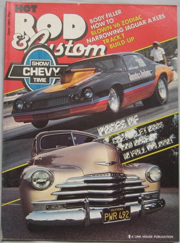Hot rod custom magazine june - custom,