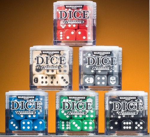 Citadel 12mm dice set new - dice,