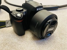 Nikon D60 Digital SLR Camera with Lenses, Carry Bag Case and Accessories