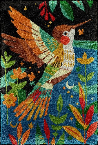 Large hummingbird latch - large, hook