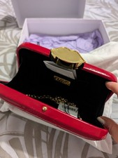 Lulu Guinness Fifi red leather