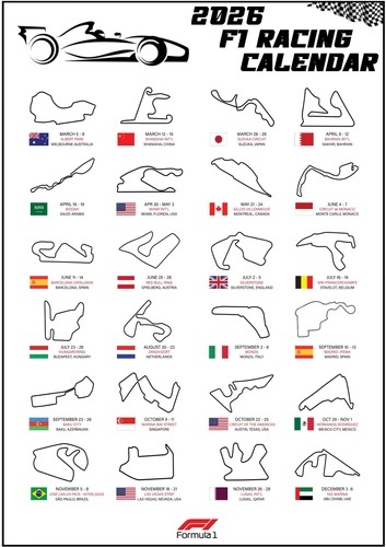 2026 print formula 1 one - f1,