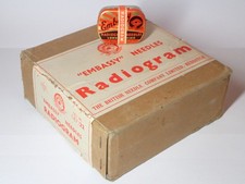 Vtg Embassy Radiogram long play gramophone needles sealed, pack 32 boxes