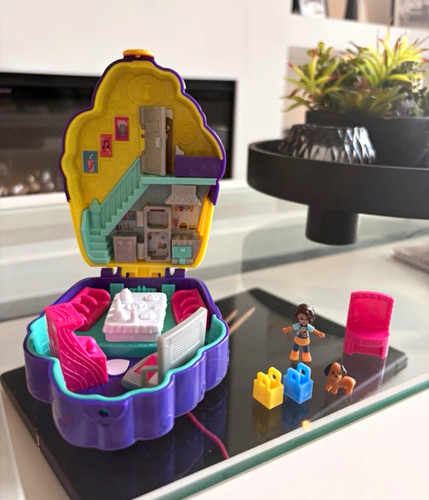 Polly pocket cupcake compact - cupcake,