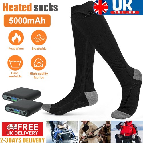 Usb electric heated sock - usb, men
