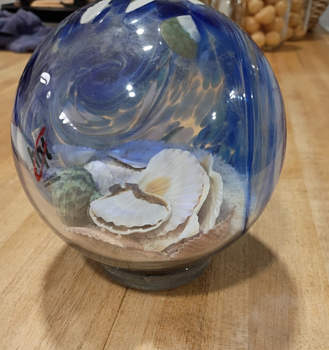 Large hand blown ocean waves - hand,