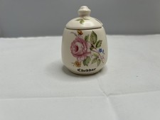 AXE VALE POTTERY MUSTARD POT