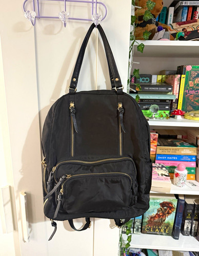 Black backpack extra - black, backpack,
