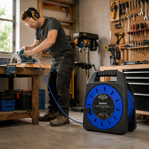 Gang extension reel - gang,