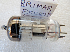 Brimar  GDR  ECC82 12AU7   Ladder Plate K  NOS Tube  Sep25