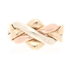 9Carat Yellow, White & Rose