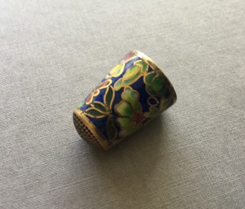 Vintage colourful cloisonne - colourful,