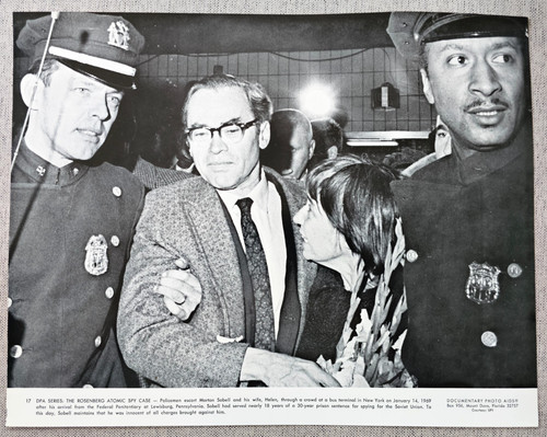 Policemen escort morton sobell - policemen,