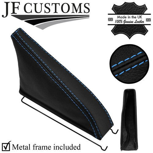 Blue stitching leather - stitching,