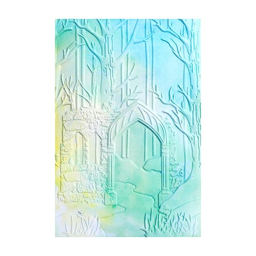Into the woods embossing - into,