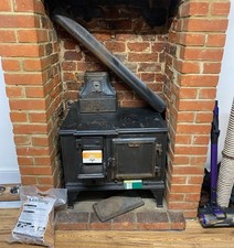 Antique Cast Iron Victorian Oven Kitchen Range Fireplace Belle Kenndy’s Southamp