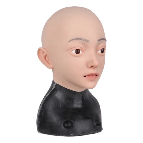 Realistic silicone full face - silicone,