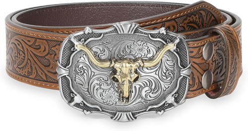 Mens cowboy belt western belts - western,