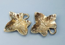 a Pair of Vintage Solid Brass
