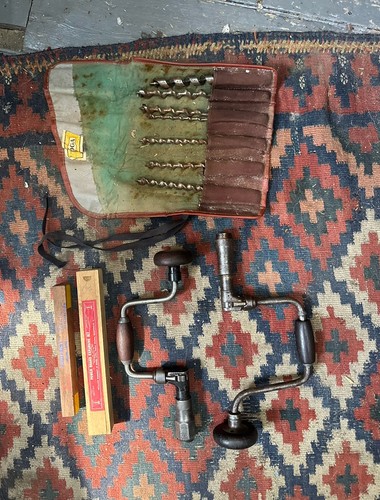 Lot two swing braces bits - two,