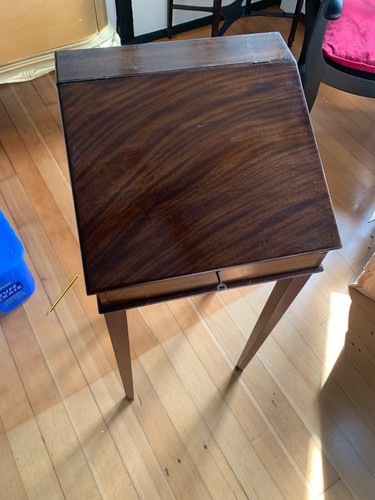 Antique small writing desk - antique,