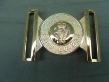 Genuine Canadian Army Irish Regiment of Canada Uniform Locket Buckle