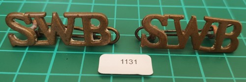 South wales borderers - wales, brass