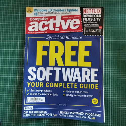 Computer active magazine 500 - active,