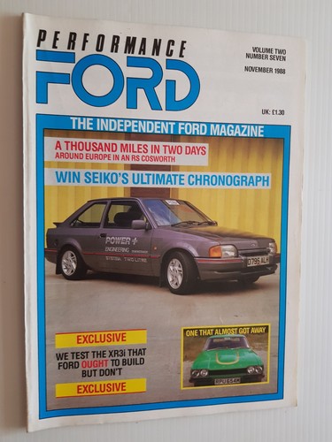 Performance ford magazine - ford,
